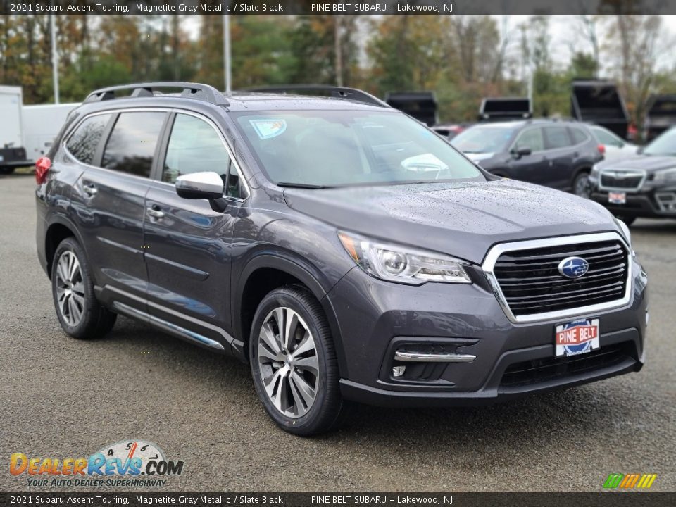 2021 Subaru Ascent Touring Magnetite Gray Metallic / Slate Black Photo #1