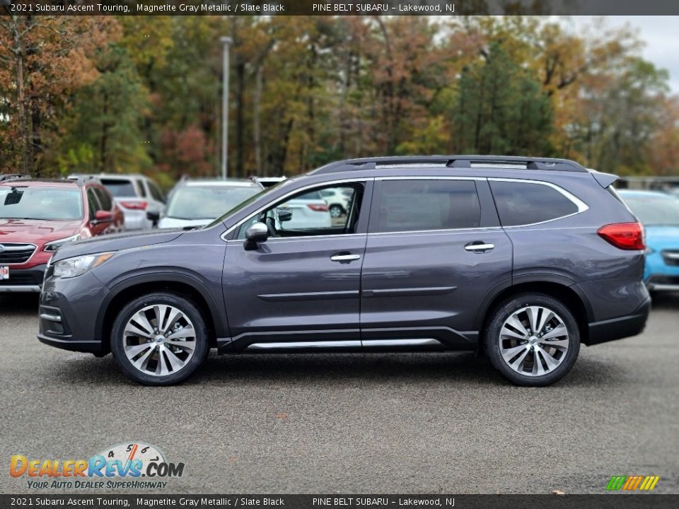 2021 Subaru Ascent Touring Magnetite Gray Metallic / Slate Black Photo #4