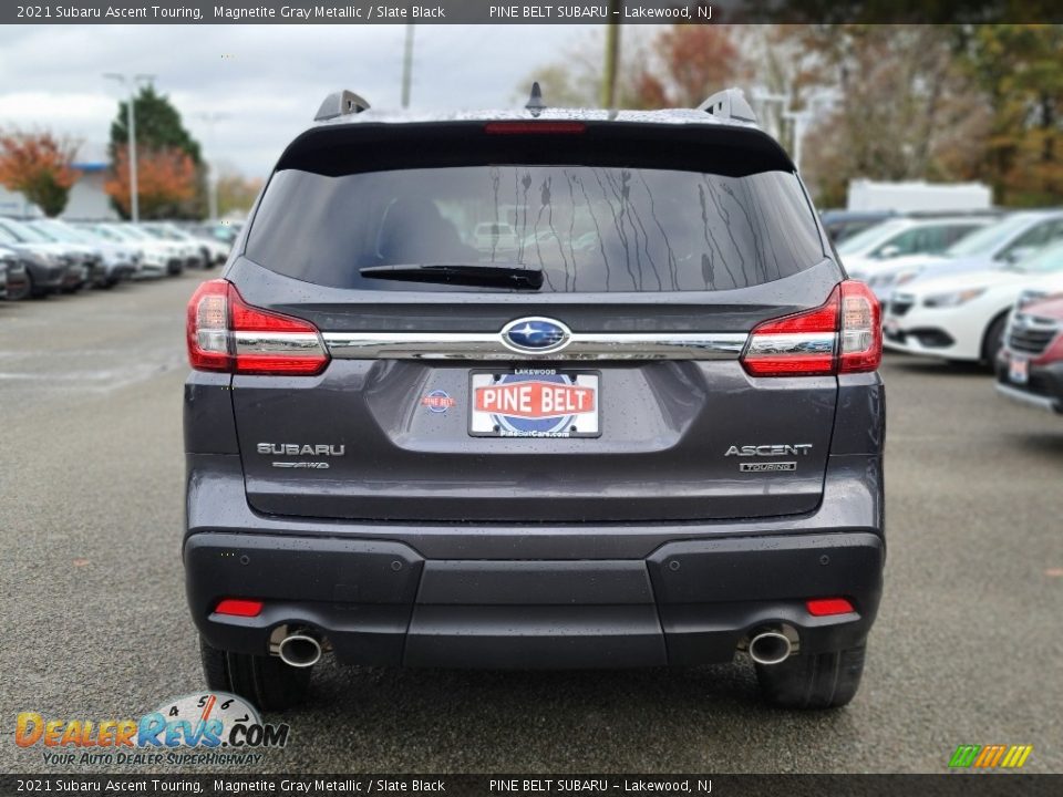 2021 Subaru Ascent Touring Magnetite Gray Metallic / Slate Black Photo #7