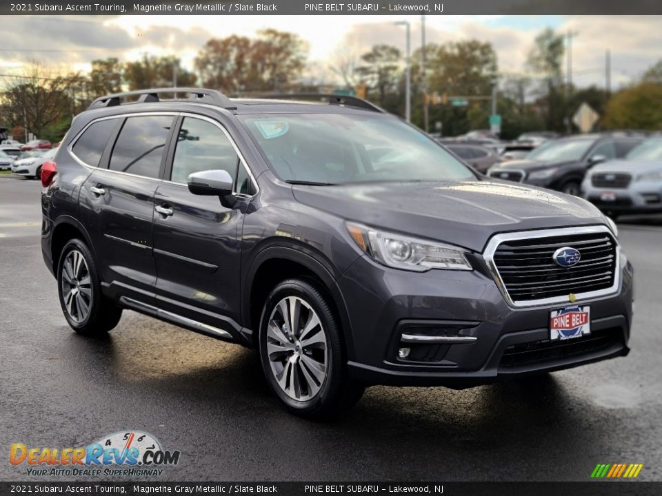 2021 Subaru Ascent Touring Magnetite Gray Metallic / Slate Black Photo #1