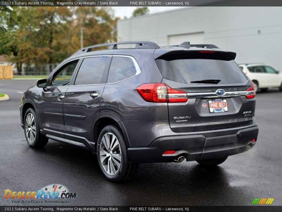 2021 Subaru Ascent Touring Magnetite Gray Metallic / Slate Black Photo #6