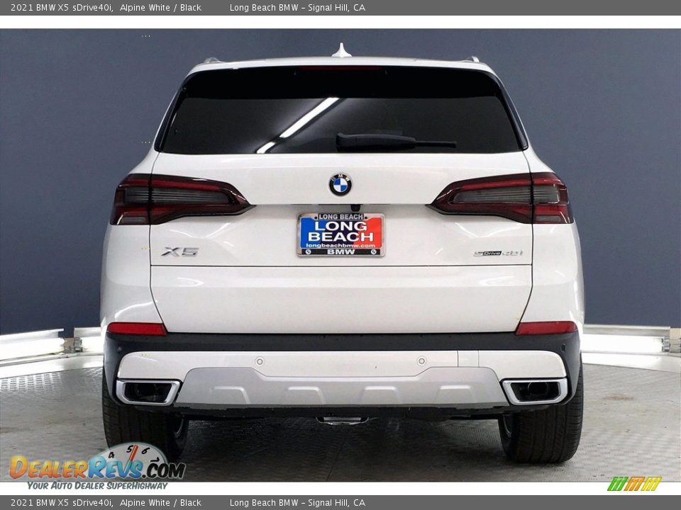 2021 BMW X5 sDrive40i Alpine White / Black Photo #4
