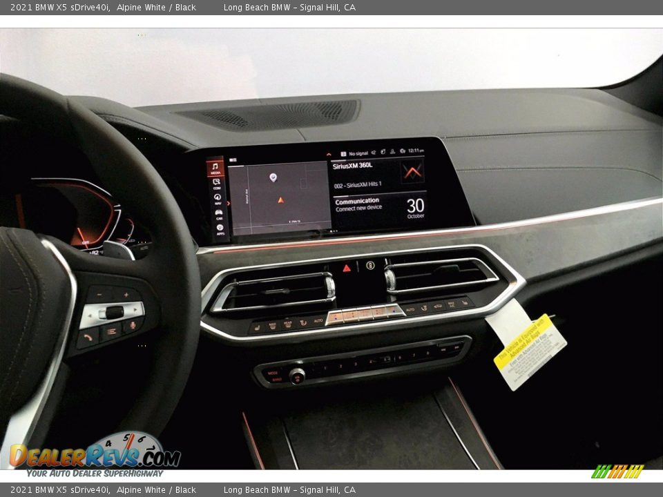 2021 BMW X5 sDrive40i Alpine White / Black Photo #6