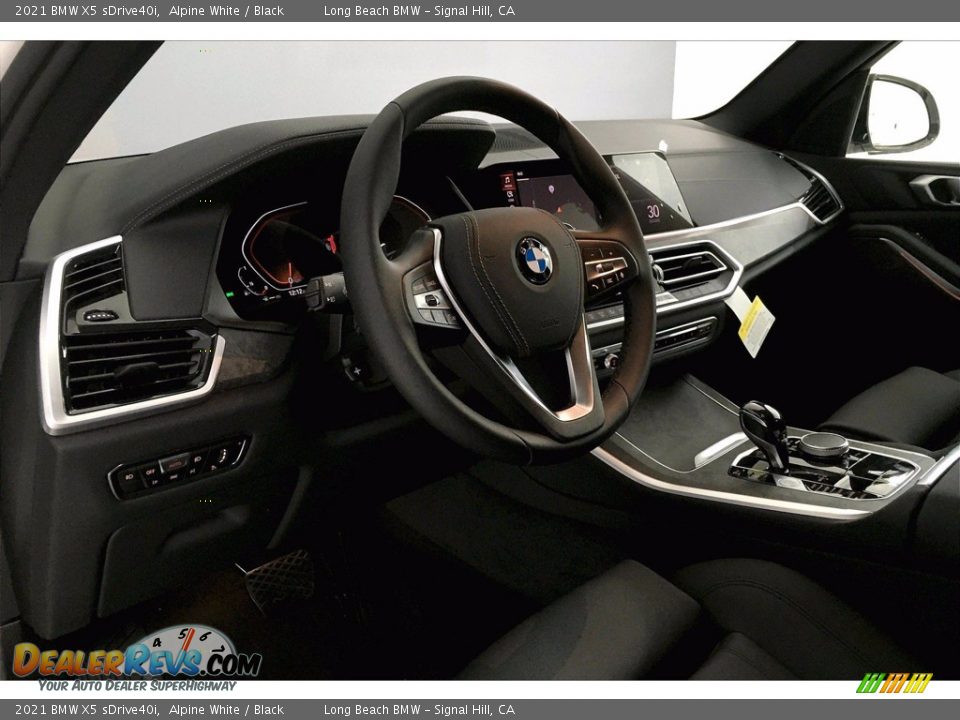 2021 BMW X5 sDrive40i Alpine White / Black Photo #7