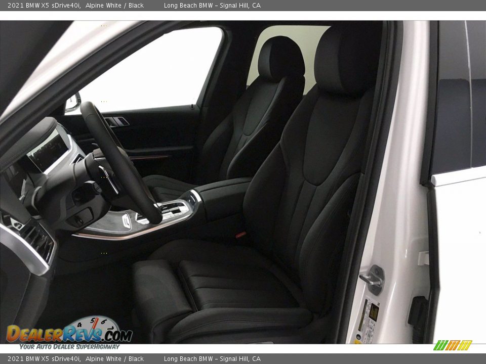 2021 BMW X5 sDrive40i Alpine White / Black Photo #9
