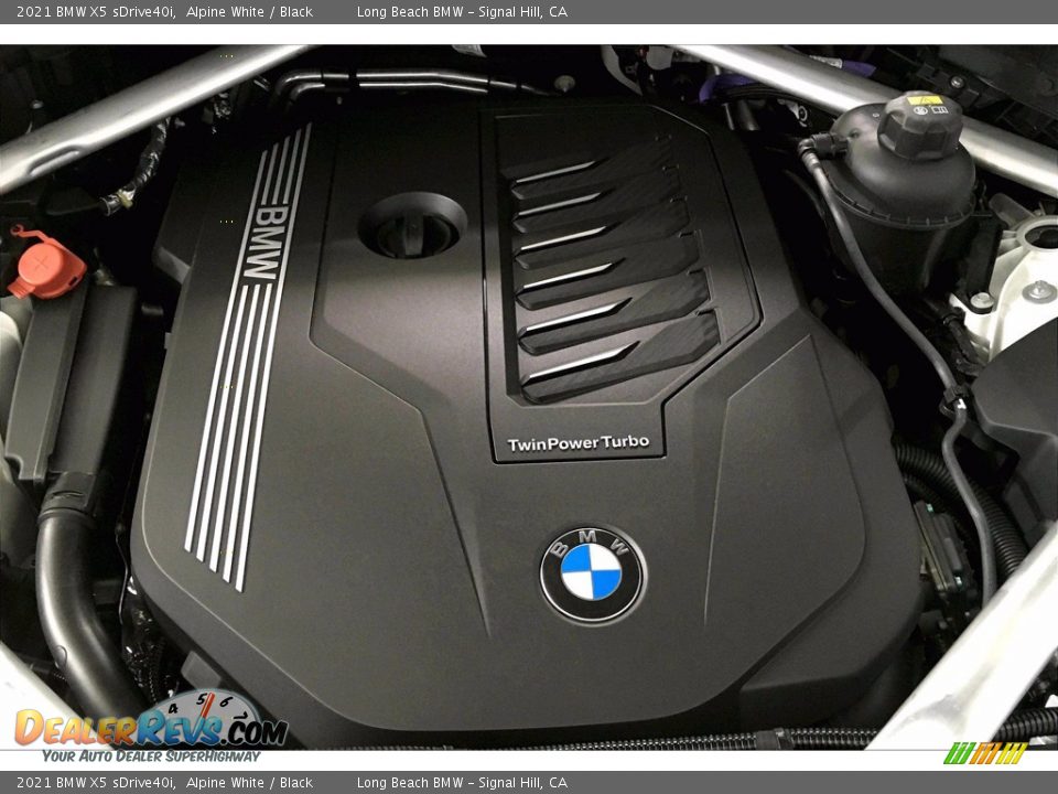 2021 BMW X5 sDrive40i Alpine White / Black Photo #11