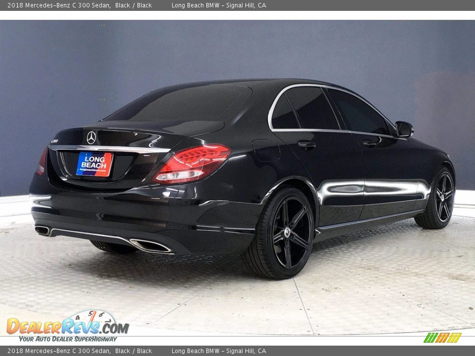 2018 Mercedes-Benz C 300 Sedan Black / Black Photo #13