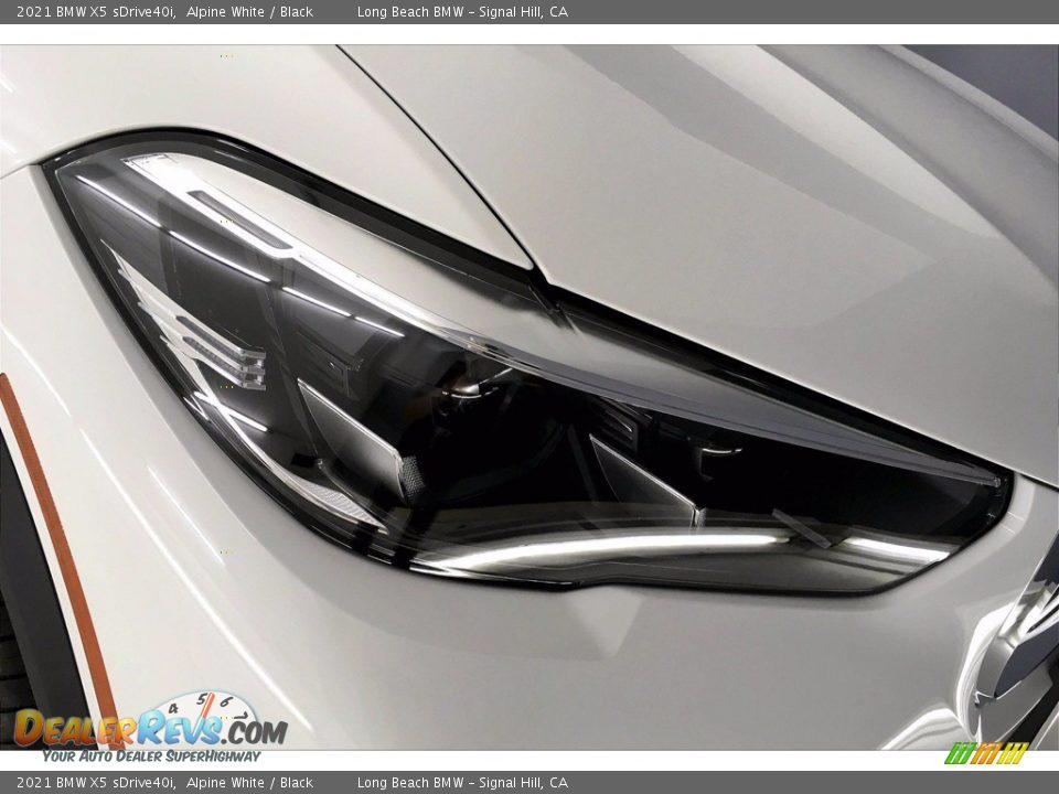 2021 BMW X5 sDrive40i Alpine White / Black Photo #14