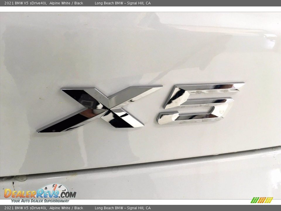 2021 BMW X5 sDrive40i Alpine White / Black Photo #16