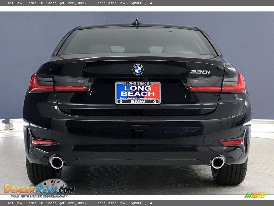 2021 BMW 3 Series 330i Sedan Jet Black / Black Photo #4