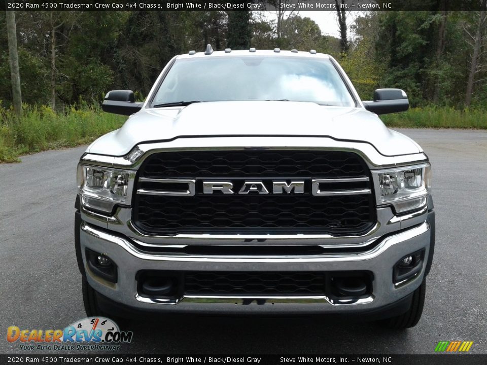 2020 Ram 4500 Tradesman Crew Cab 4x4 Chassis Bright White / Black/Diesel Gray Photo #3