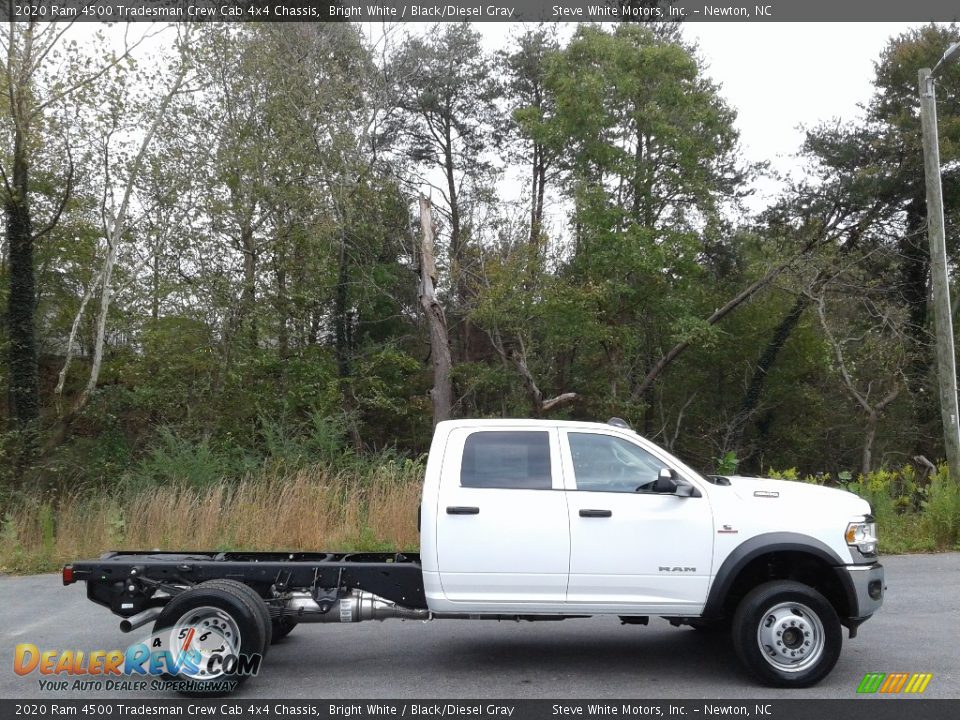 2020 Ram 4500 Tradesman Crew Cab 4x4 Chassis Bright White / Black/Diesel Gray Photo #5