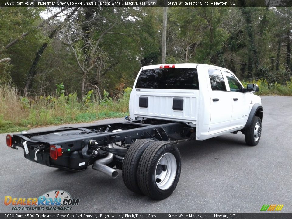 2020 Ram 4500 Tradesman Crew Cab 4x4 Chassis Bright White / Black/Diesel Gray Photo #6