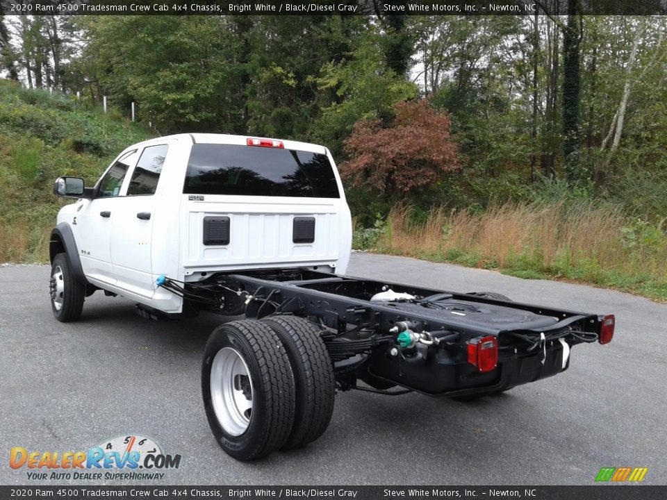 2020 Ram 4500 Tradesman Crew Cab 4x4 Chassis Bright White / Black/Diesel Gray Photo #8