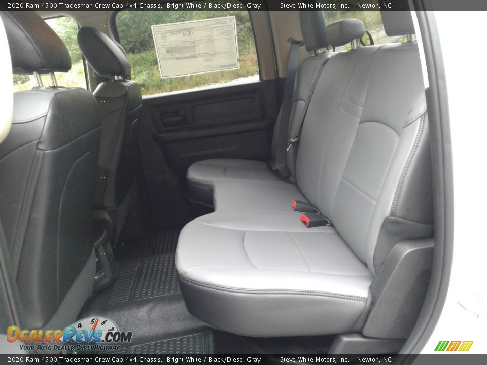 2020 Ram 4500 Tradesman Crew Cab 4x4 Chassis Bright White / Black/Diesel Gray Photo #12