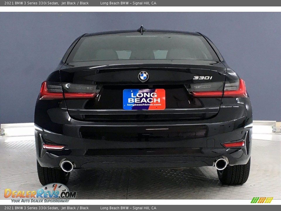 2021 BMW 3 Series 330i Sedan Jet Black / Black Photo #4