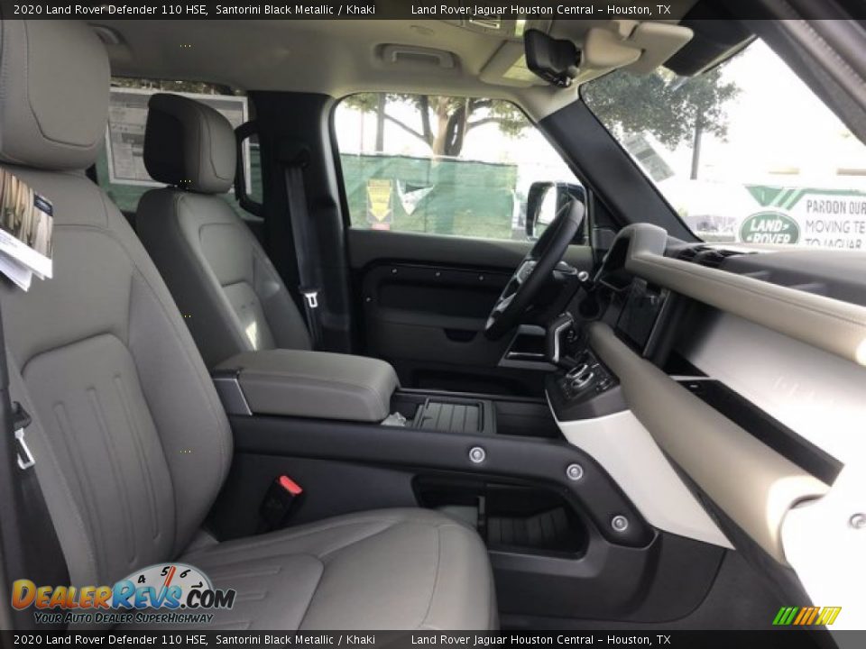 2020 Land Rover Defender 110 HSE Santorini Black Metallic / Khaki Photo #4