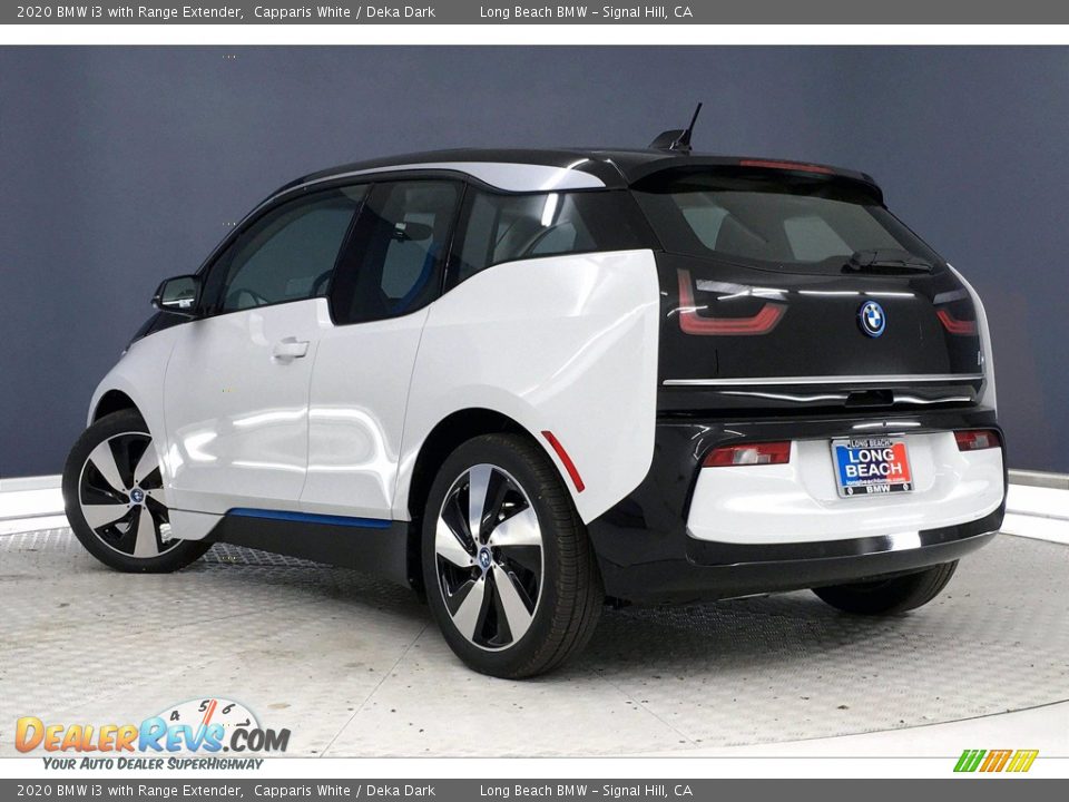 2020 BMW i3 with Range Extender Capparis White / Deka Dark Photo #3