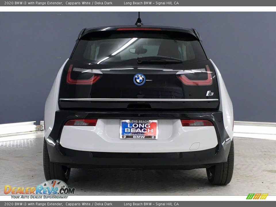 2020 BMW i3 with Range Extender Capparis White / Deka Dark Photo #4