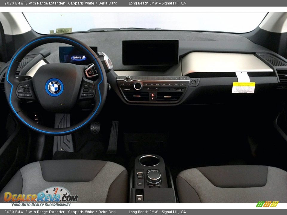 2020 BMW i3 with Range Extender Capparis White / Deka Dark Photo #5
