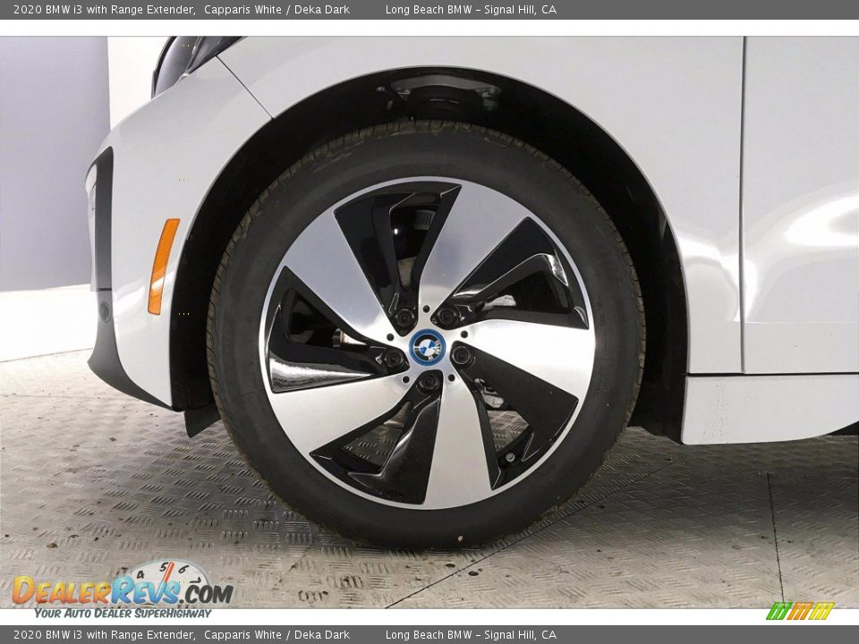 2020 BMW i3 with Range Extender Capparis White / Deka Dark Photo #12
