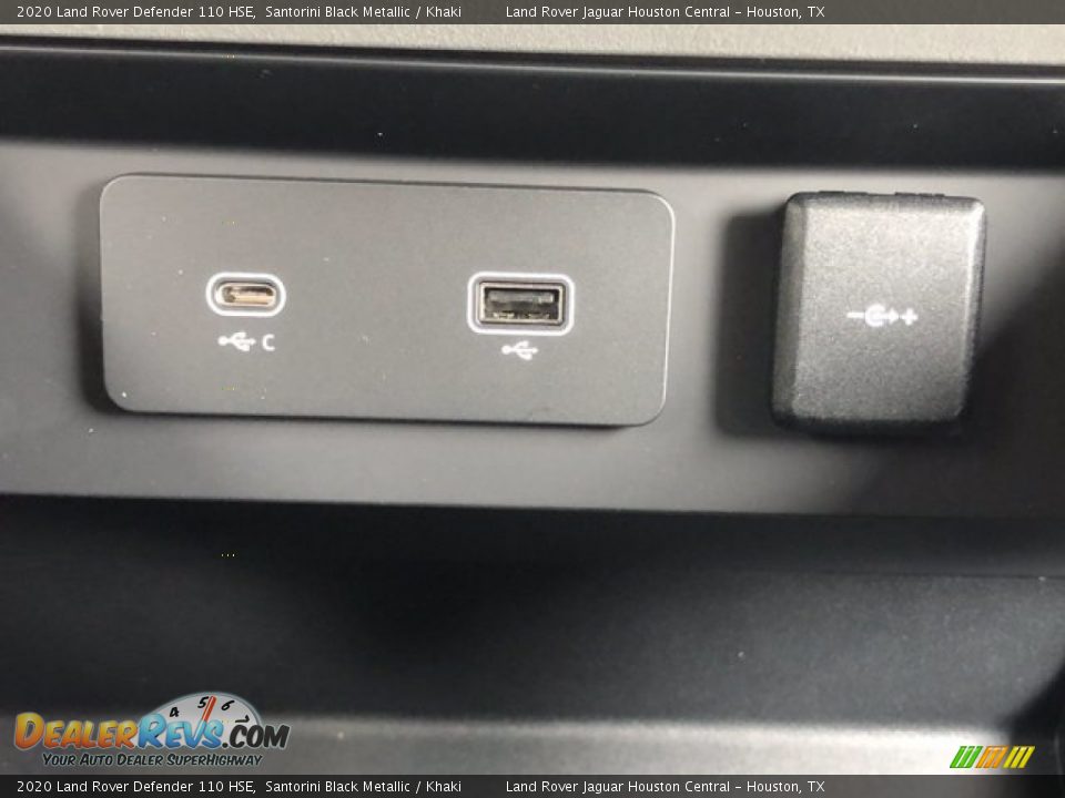 2020 Land Rover Defender 110 HSE Santorini Black Metallic / Khaki Photo #25
