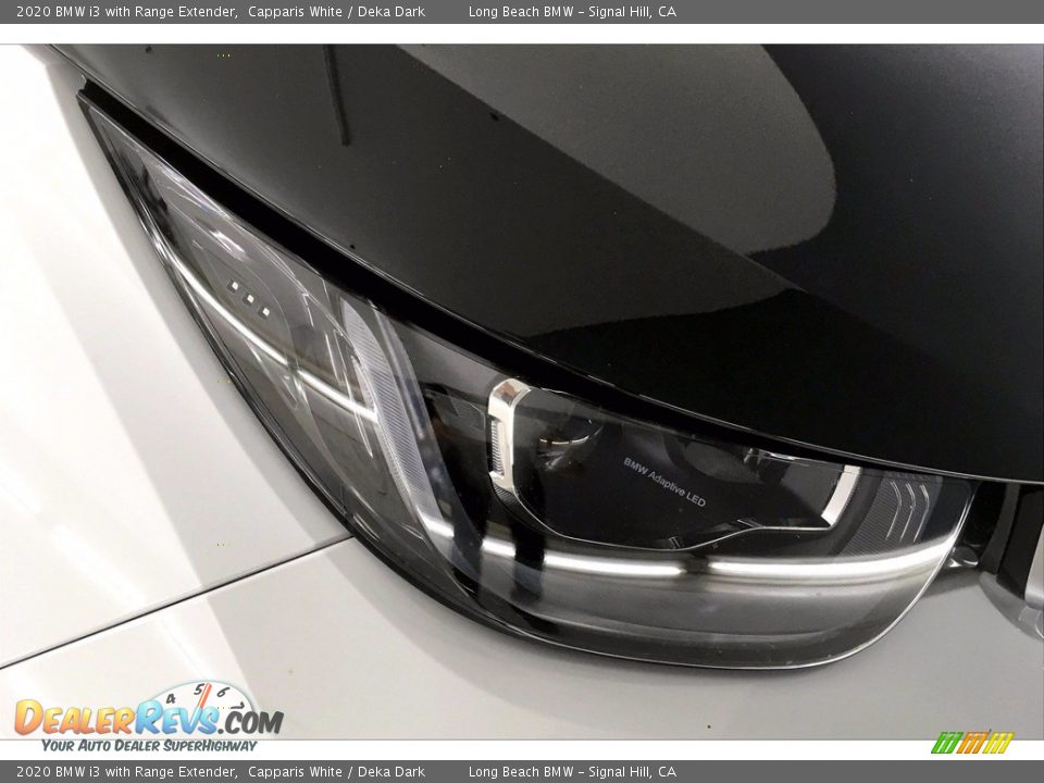 2020 BMW i3 with Range Extender Capparis White / Deka Dark Photo #14