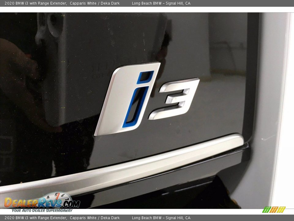 2020 BMW i3 with Range Extender Capparis White / Deka Dark Photo #16