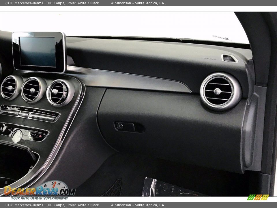 2018 Mercedes-Benz C 300 Coupe Polar White / Black Photo #16