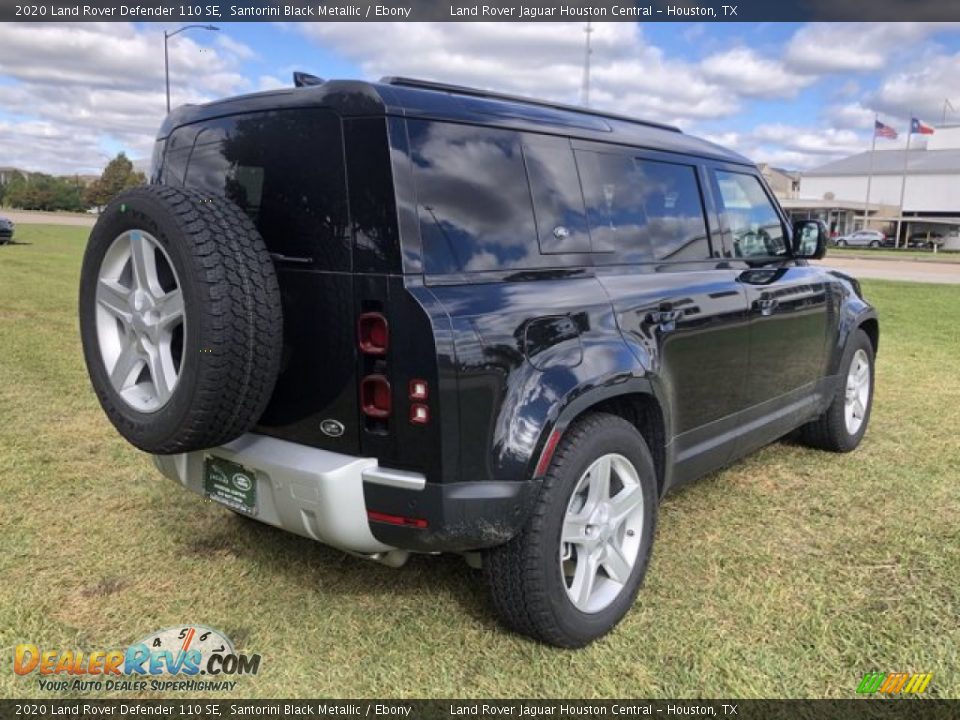2020 Land Rover Defender 110 SE Santorini Black Metallic / Ebony Photo #3