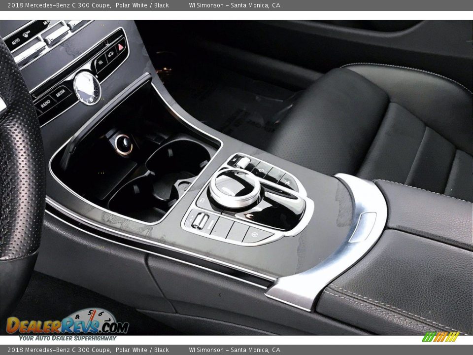2018 Mercedes-Benz C 300 Coupe Polar White / Black Photo #17