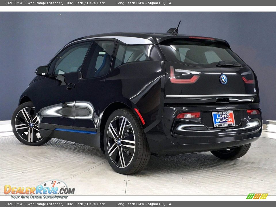 2020 BMW i3 with Range Extender Fluid Black / Deka Dark Photo #3