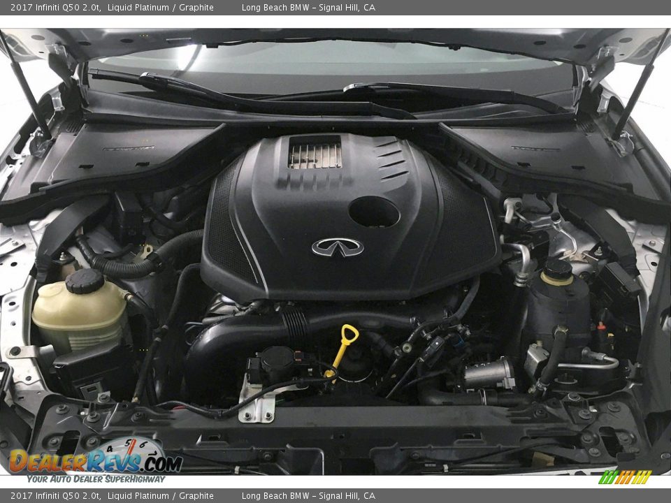 2017 Infiniti Q50 2.0t 2.0 Liter Turbocharged DOHC 16-Valve VVT 4 Cylinder Engine Photo #9