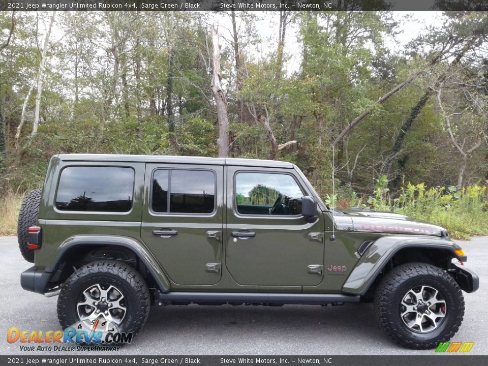 Sarge Green 2021 Jeep Wrangler Unlimited Rubicon 4x4 Photo #8