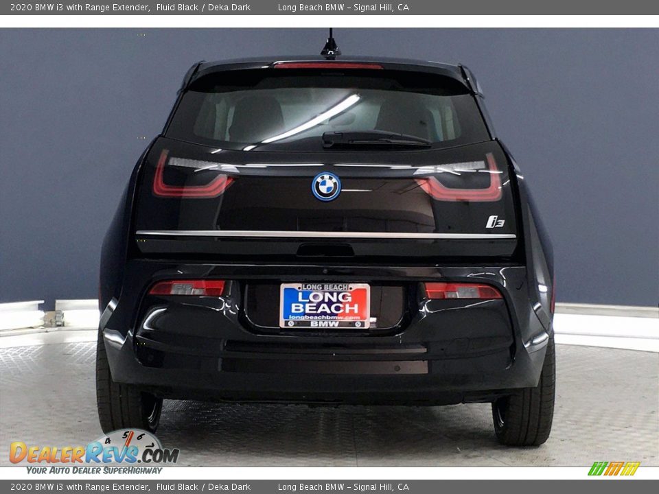 2020 BMW i3 with Range Extender Fluid Black / Deka Dark Photo #4