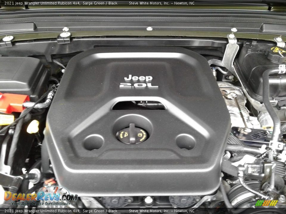 2021 Jeep Wrangler Unlimited Rubicon 4x4 2.0 Liter Turbocharged DOHC 16-Valve VVT 4 Cylinder Engine Photo #10