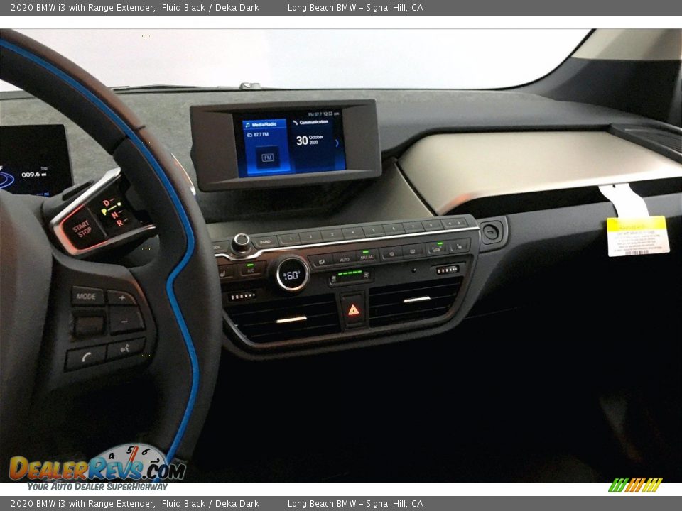 2020 BMW i3 with Range Extender Fluid Black / Deka Dark Photo #6