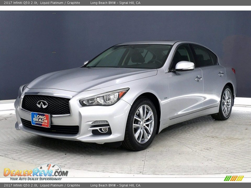 Liquid Platinum 2017 Infiniti Q50 2.0t Photo #12