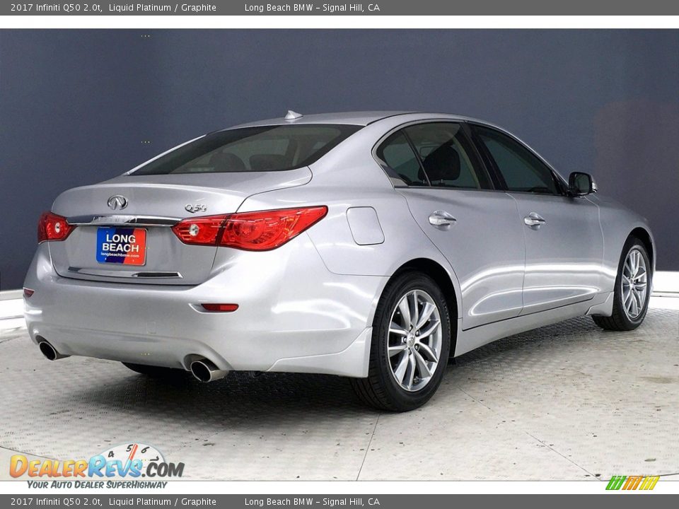 Liquid Platinum 2017 Infiniti Q50 2.0t Photo #13