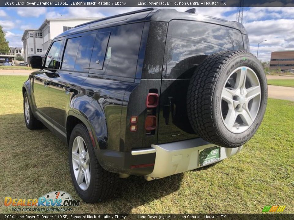 2020 Land Rover Defender 110 SE Santorini Black Metallic / Ebony Photo #11
