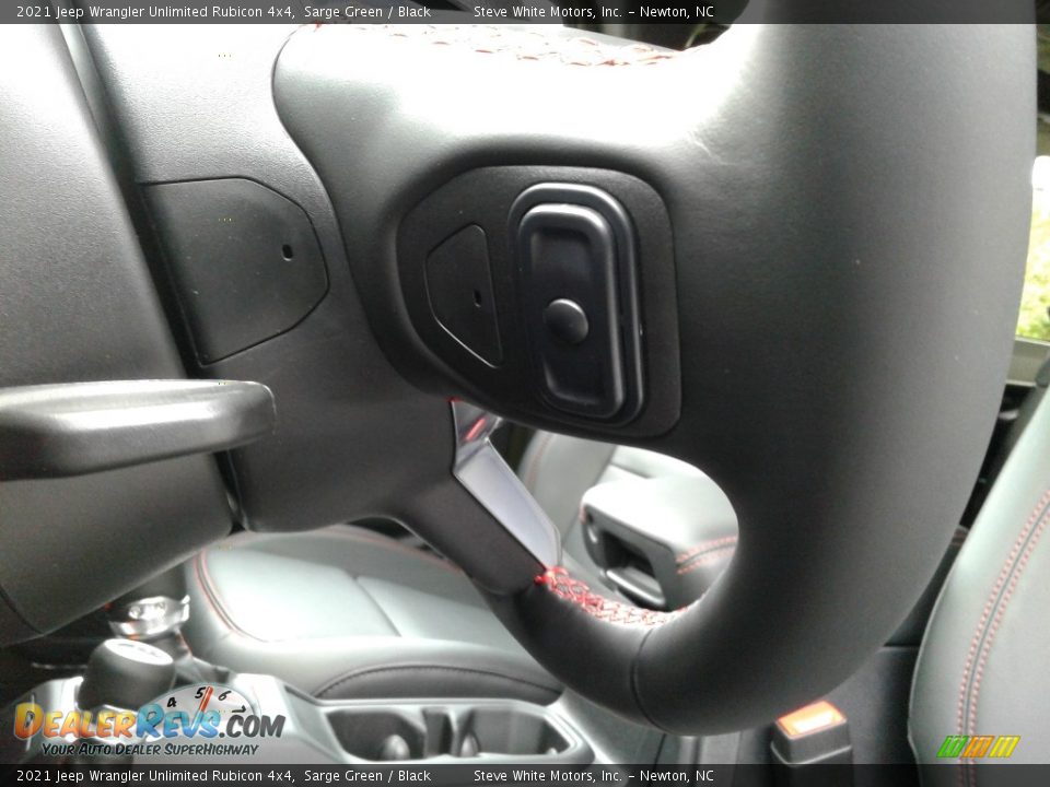 2021 Jeep Wrangler Unlimited Rubicon 4x4 Sarge Green / Black Photo #13