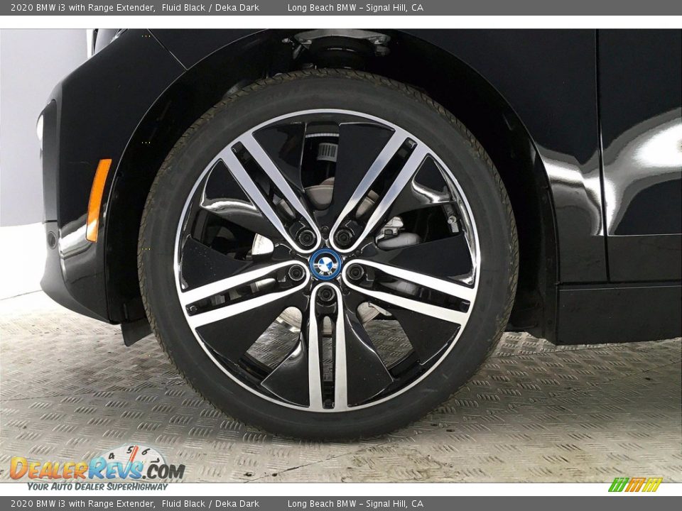 2020 BMW i3 with Range Extender Fluid Black / Deka Dark Photo #12
