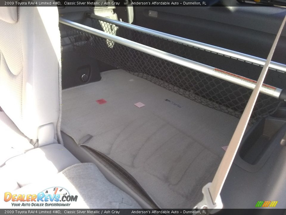 2009 Toyota RAV4 Limited 4WD Classic Silver Metallic / Ash Gray Photo #17