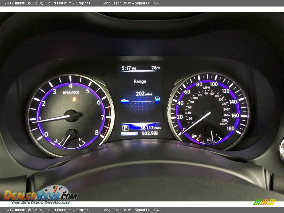 2017 Infiniti Q50 2.0t Gauges Photo #20