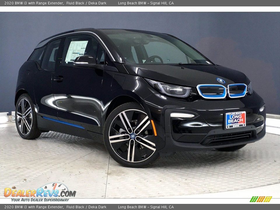 2020 BMW i3 with Range Extender Fluid Black / Deka Dark Photo #19