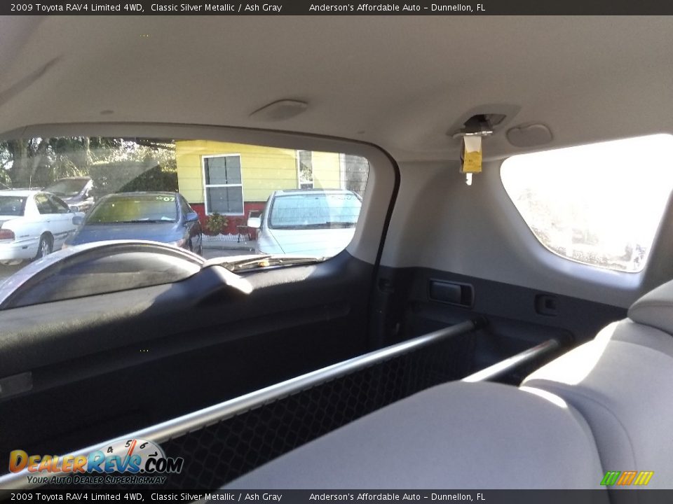 2009 Toyota RAV4 Limited 4WD Classic Silver Metallic / Ash Gray Photo #22