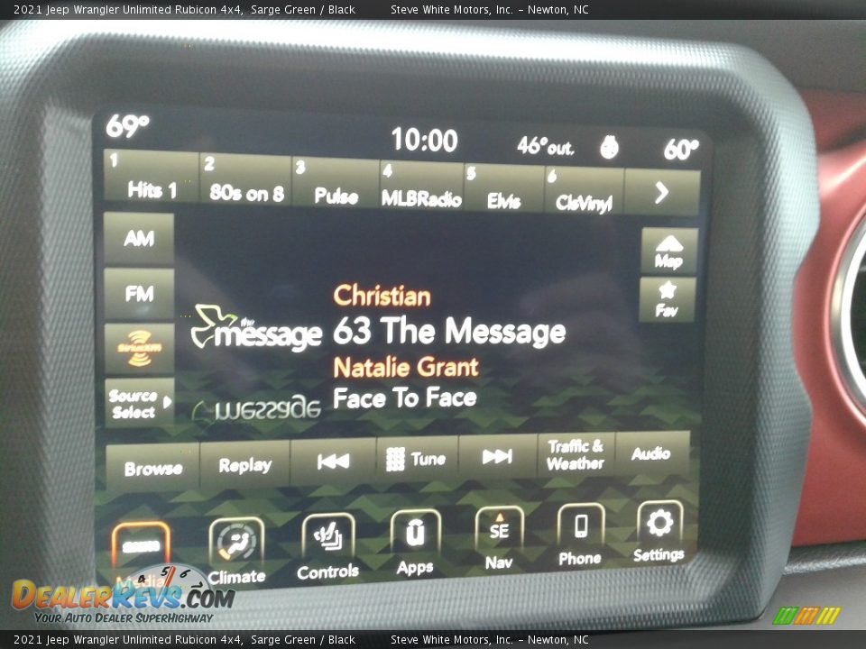 2021 Jeep Wrangler Unlimited Rubicon 4x4 Sarge Green / Black Photo #23