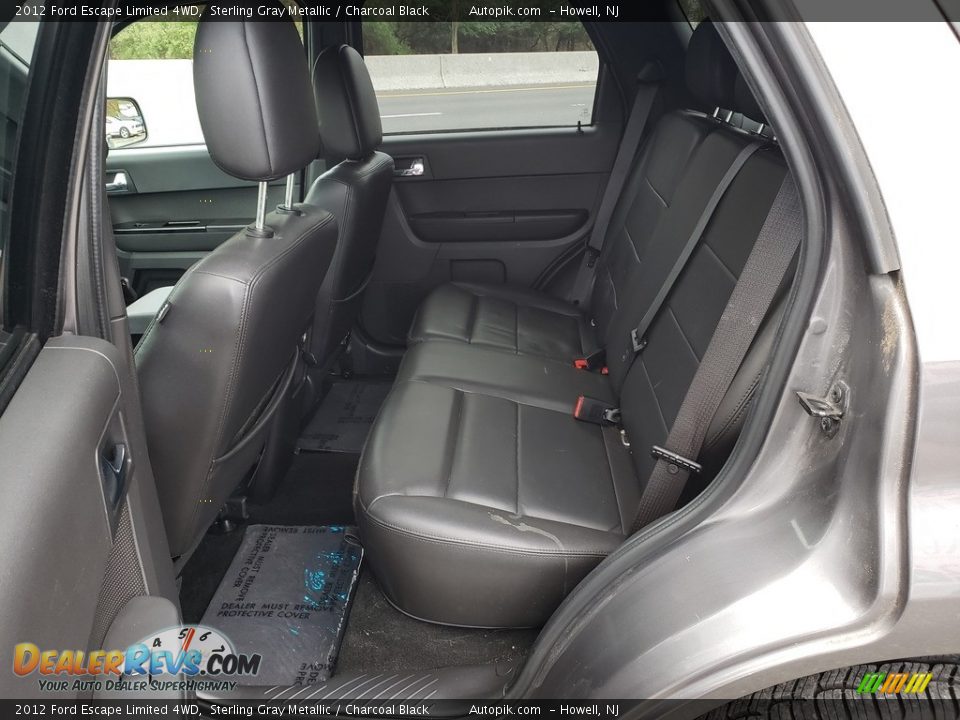2012 Ford Escape Limited 4WD Sterling Gray Metallic / Charcoal Black Photo #10