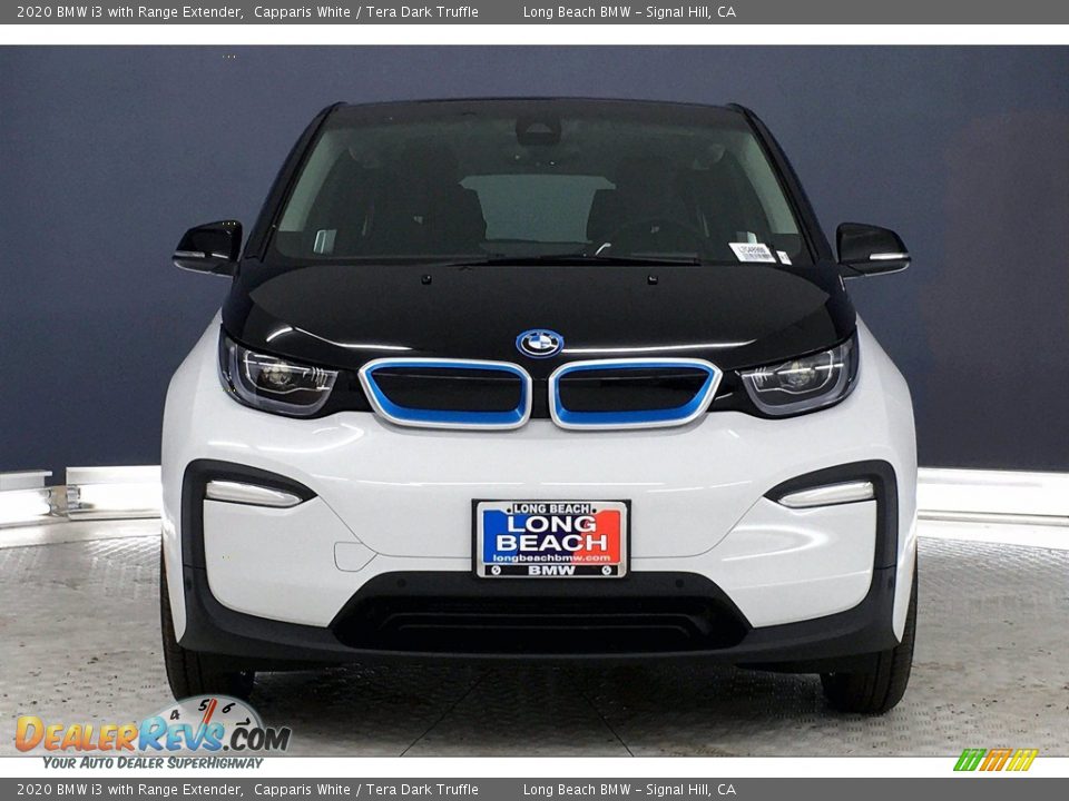 2020 BMW i3 with Range Extender Capparis White / Tera Dark Truffle Photo #2