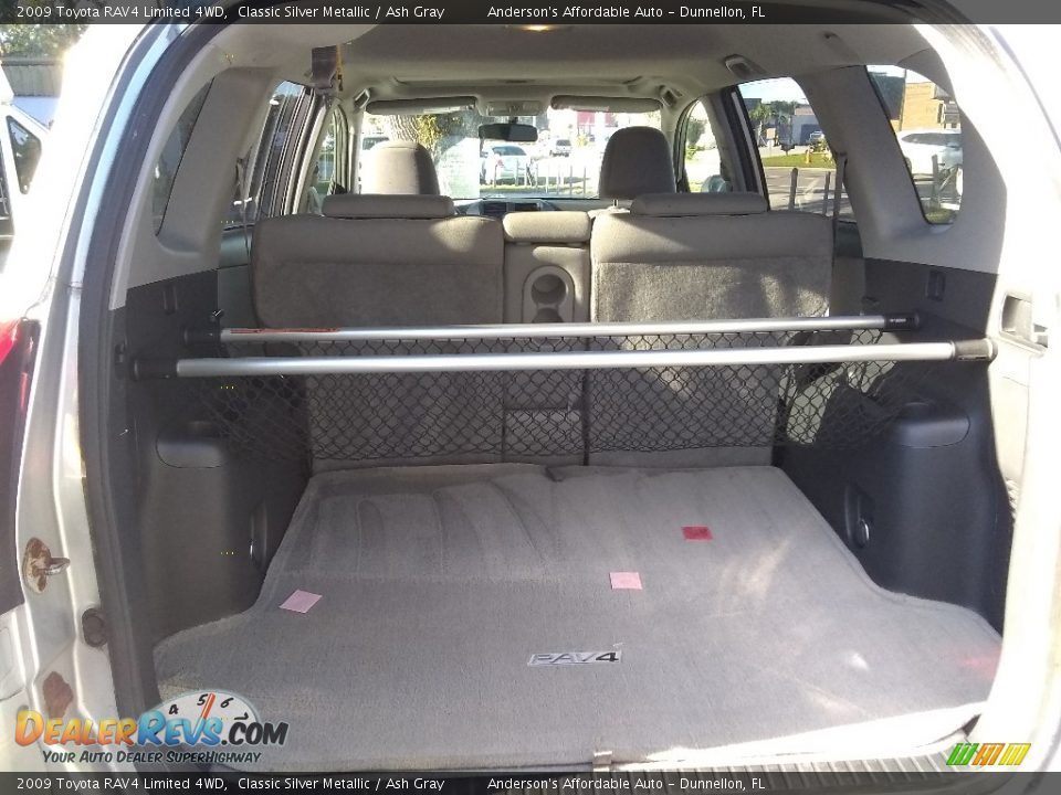 2009 Toyota RAV4 Limited 4WD Classic Silver Metallic / Ash Gray Photo #24